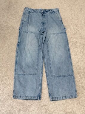 Light Blue Men’s Workwear Denim Jeans